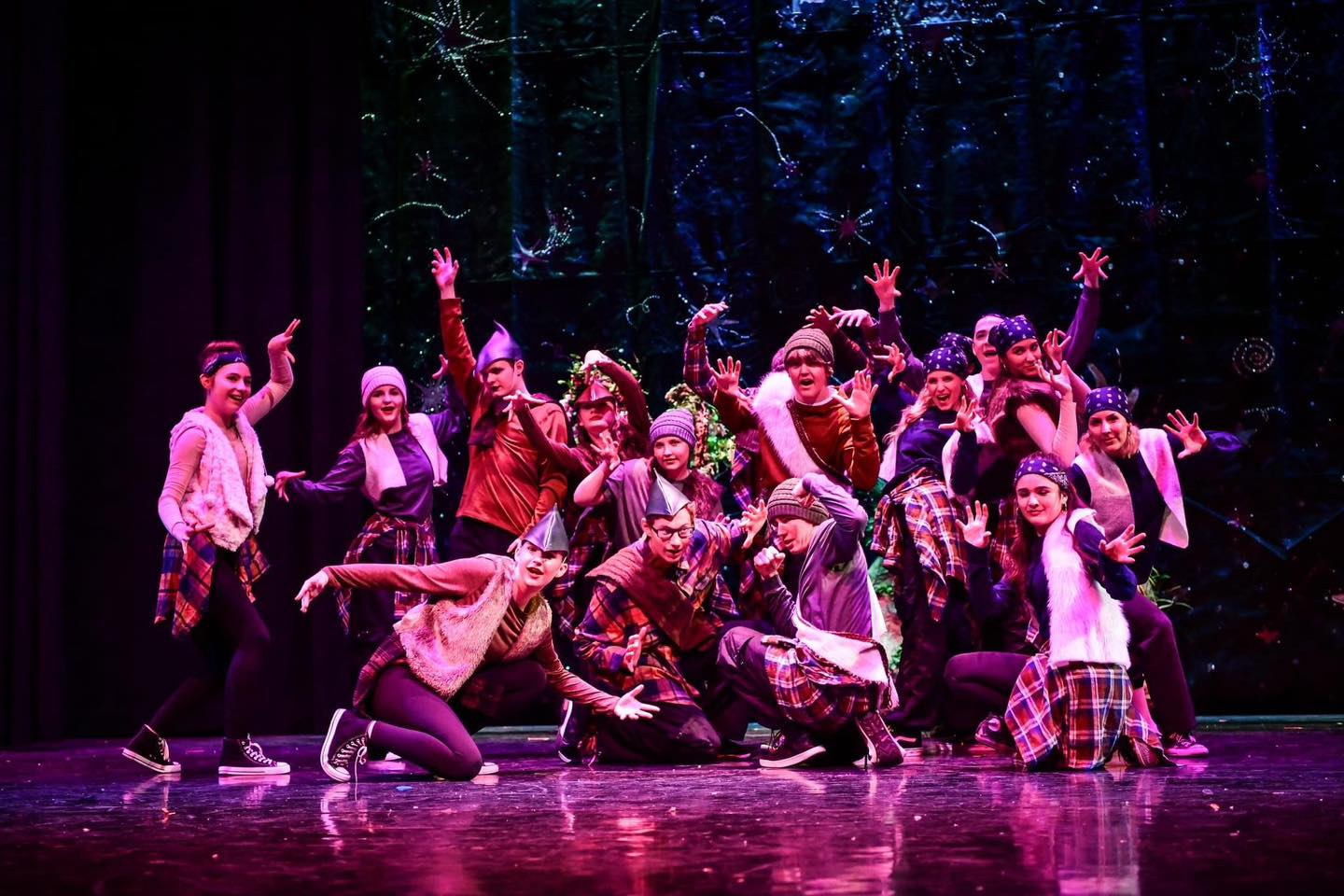 Weehawken dancers performing character roles in Peter Pan