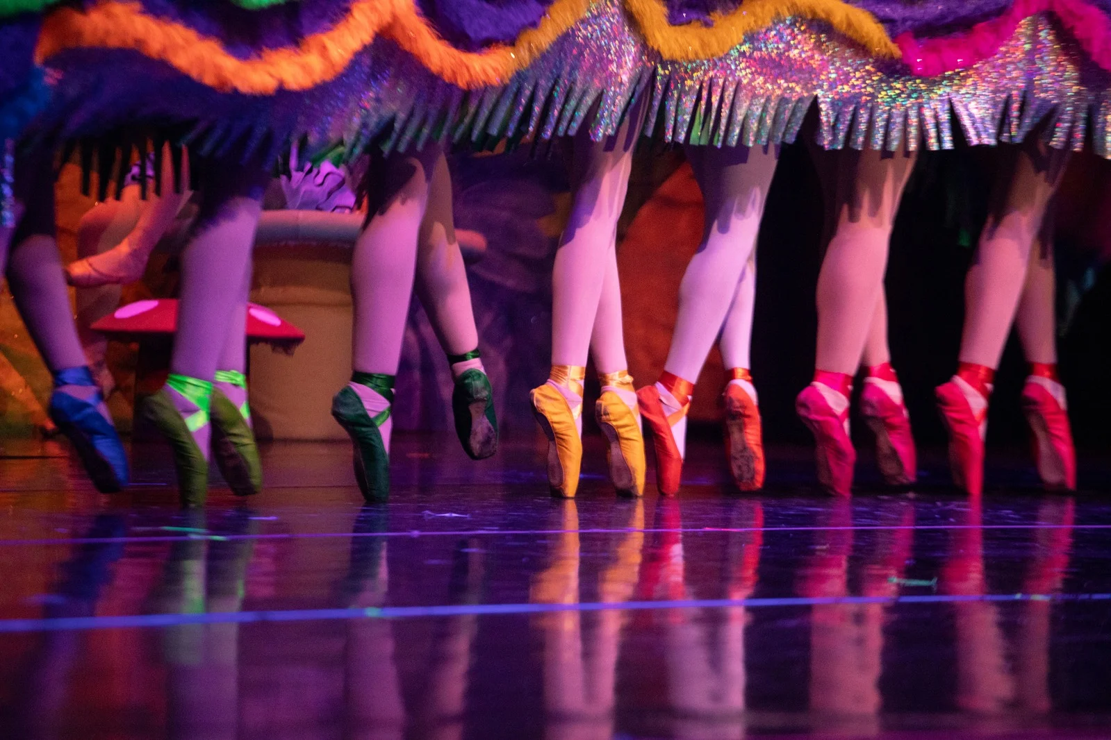 Weehawken dancers performing Alice in Wonderland