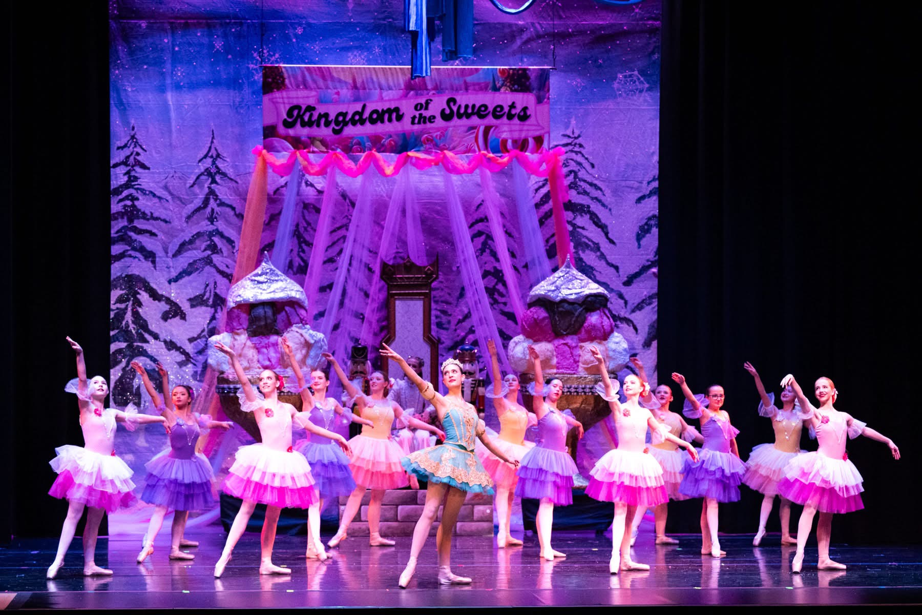Weehawken advanced dancers performing