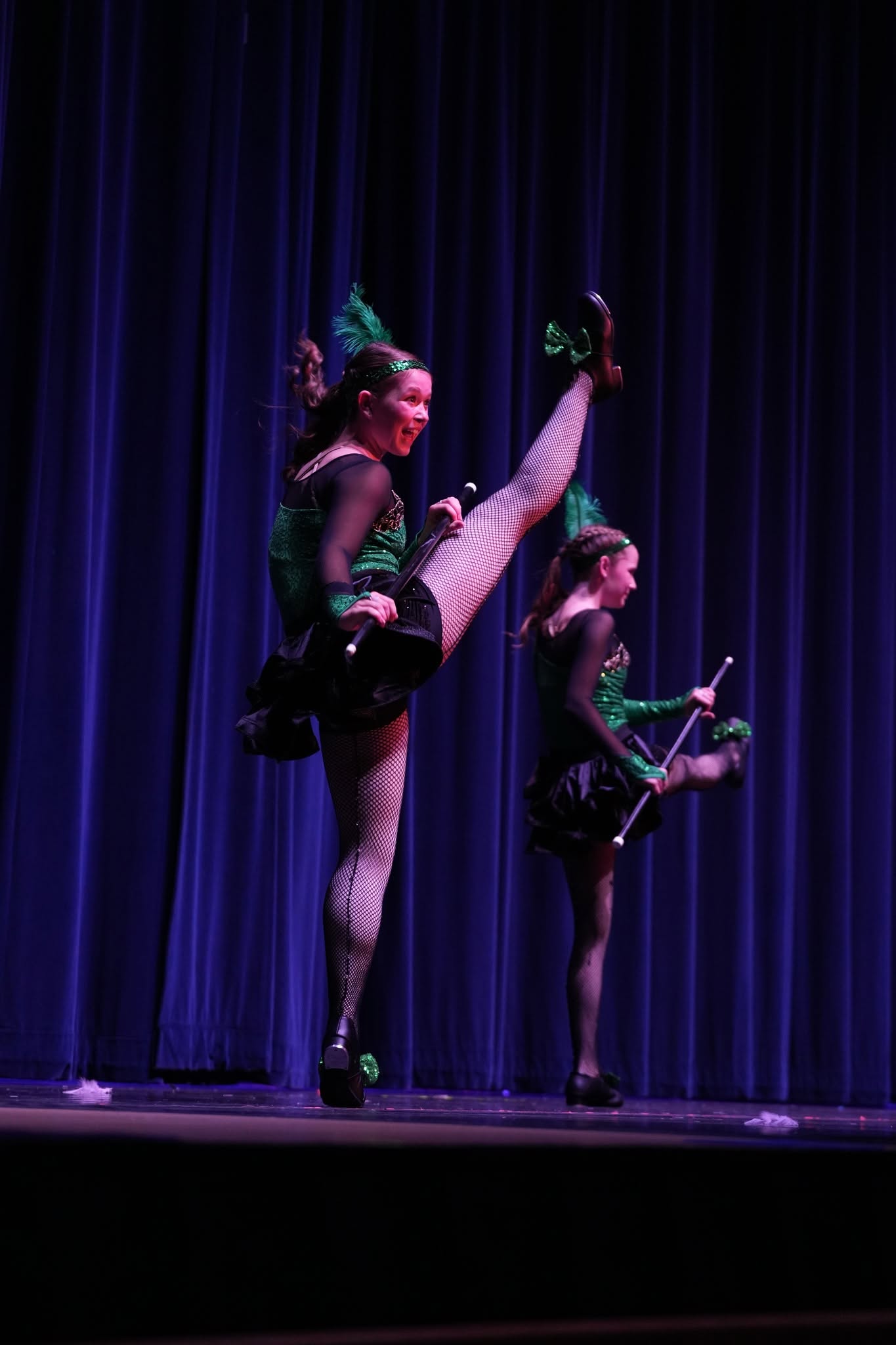 Carly Hornbeck-Brown’s daughters performing with Weehawken Dance