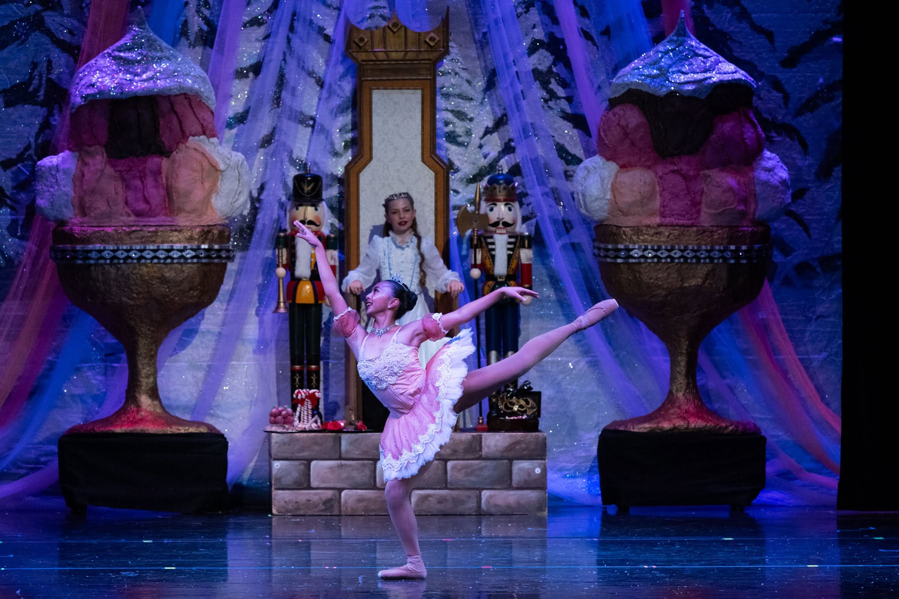 Weehawken performers onstage.